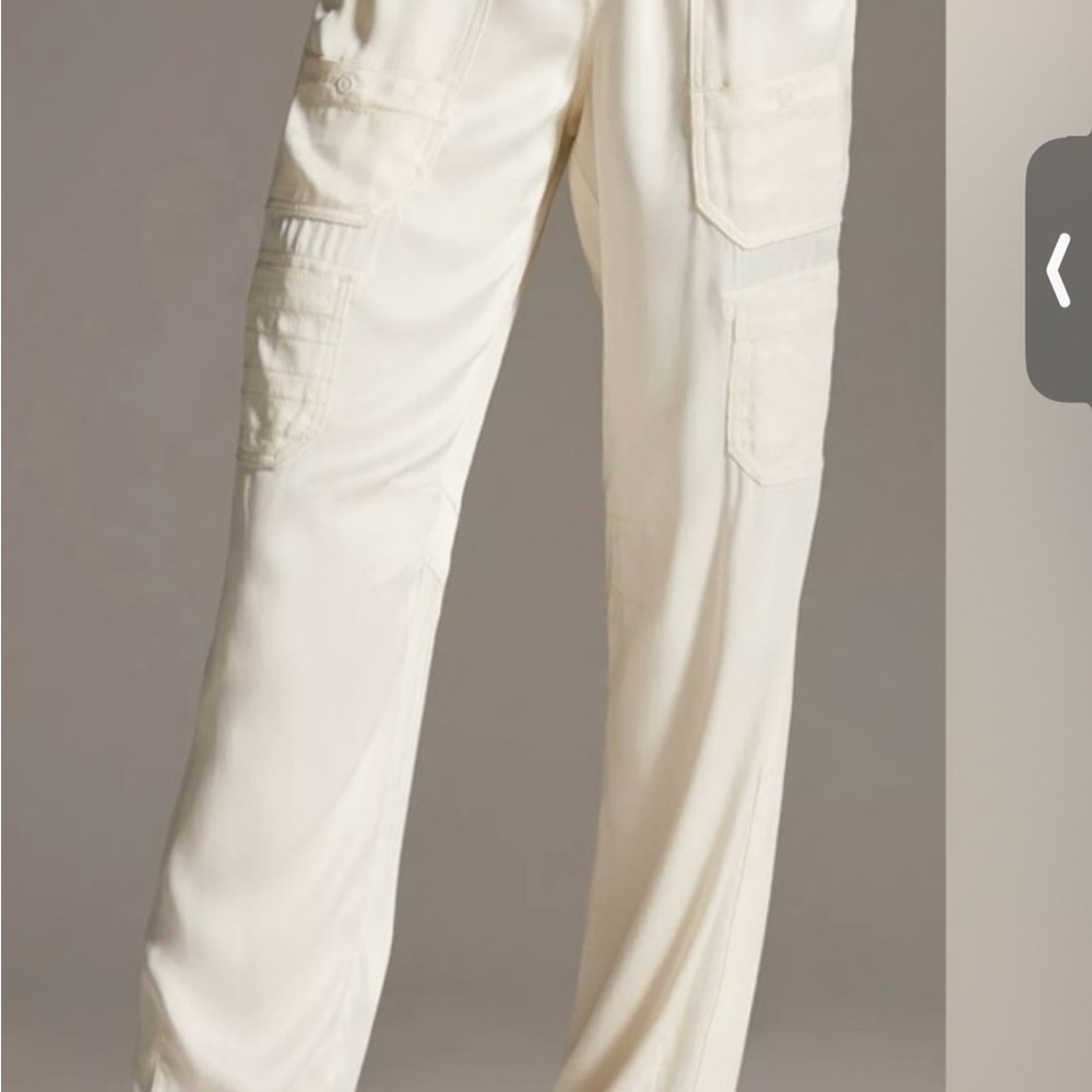 Maeve Cream Cargo Pants new with tags